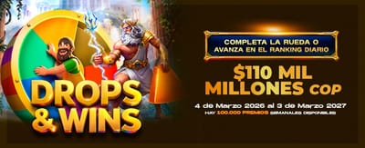 Drops & Wins 2026 promotion banner